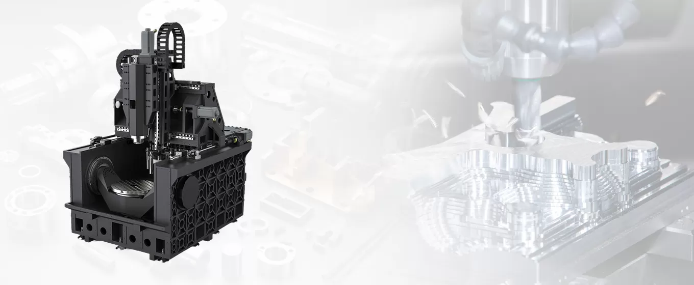 ﻿ Advantages of V-U Series Vertical 5-Axis Machining Center