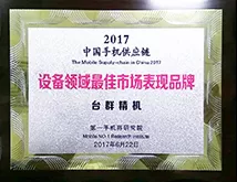 Best Market Performance Brand In the Field of Mobile Phone Equipment