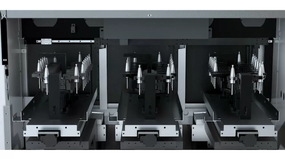 Standard 21-Tool Chain-Type Tool Magazine