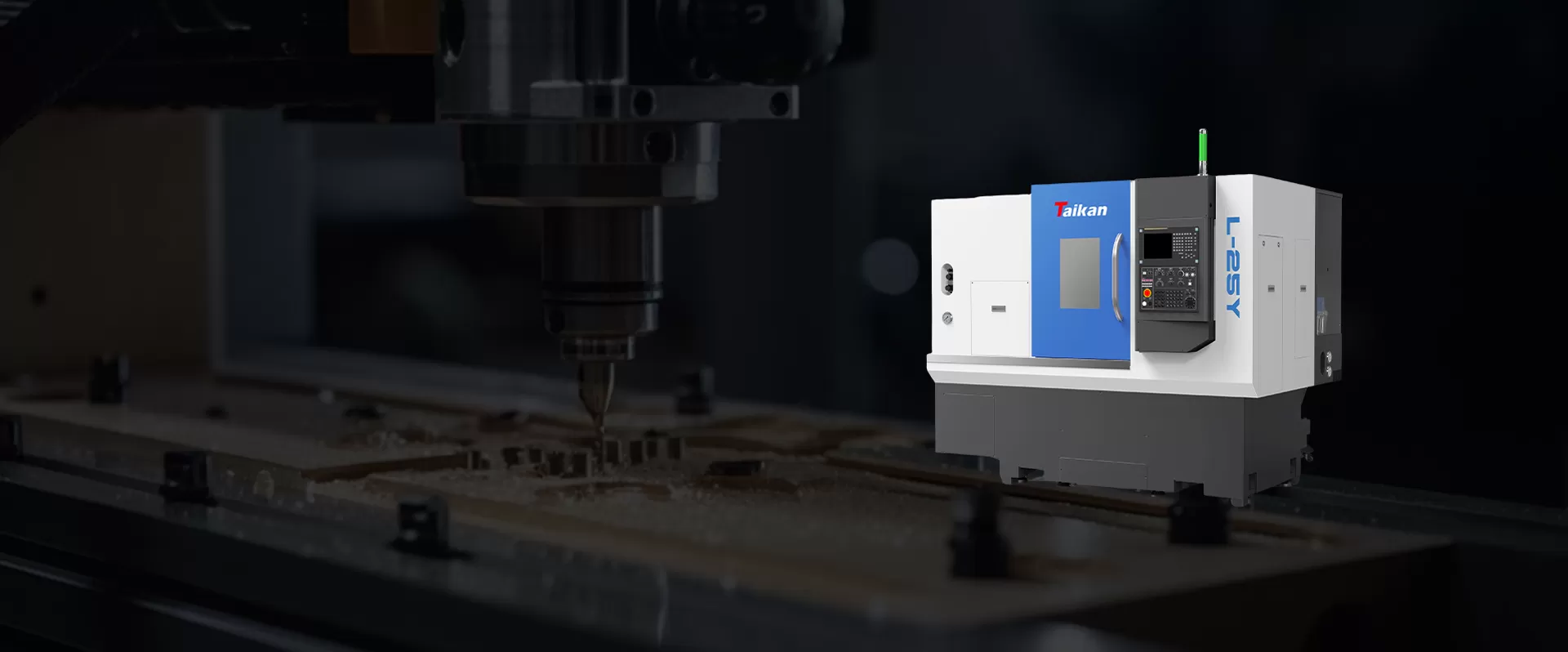 L-Y Series CNC Horizontal Turning(Milling) Compound with Y Axis
