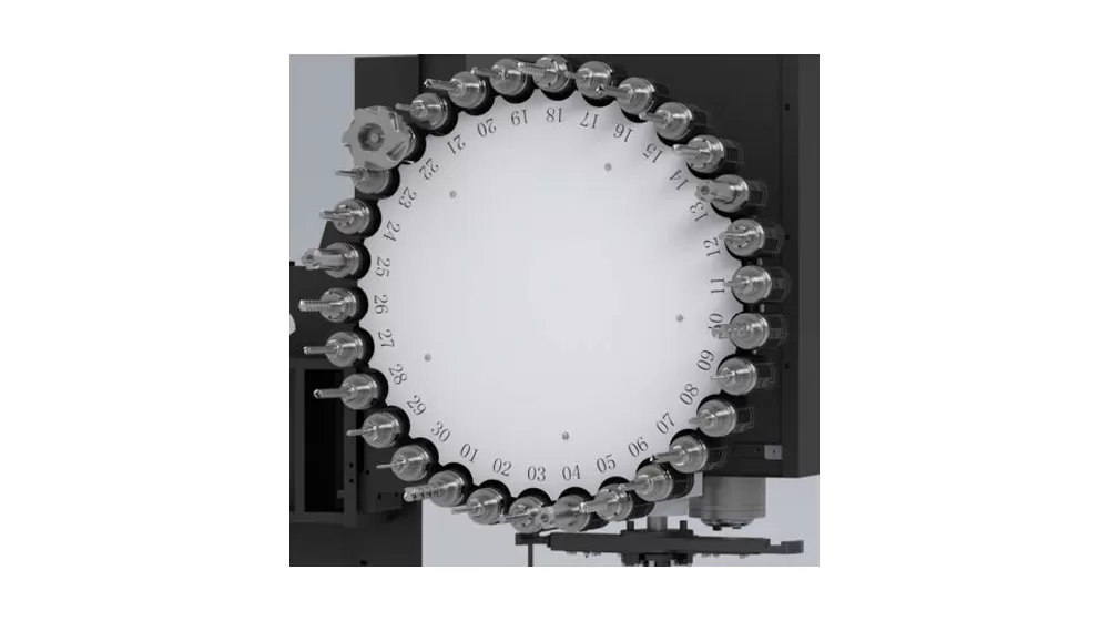 Fully Enclosed Tool Magazine