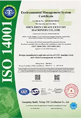 Environmental Management System Certificate