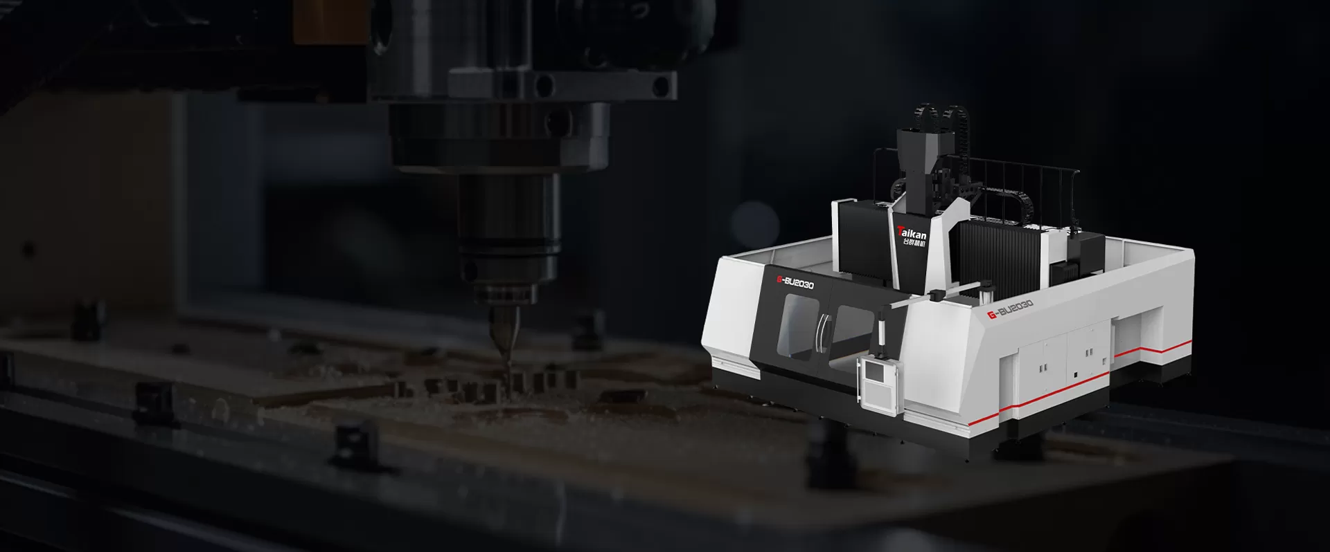 G-BU Series Bridge 5-Axis Gantry Machining Center