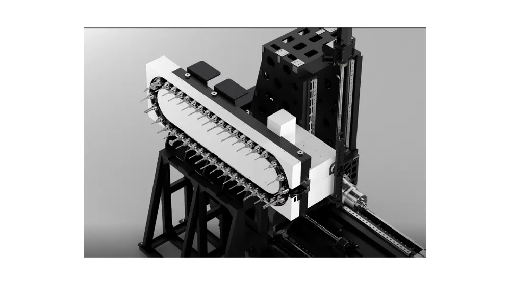 40t Chain-Type Floor-Mounted Tool Magazine