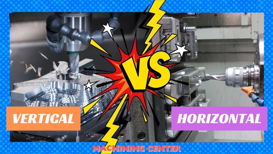 Horizontal vs vertical machining centers Horizontal vs vertical machining centers